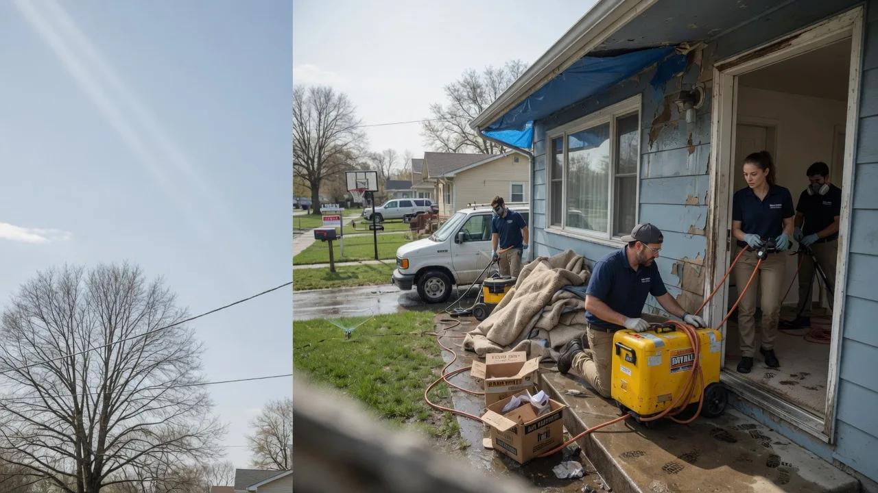 Basement Flood Cleanup in Armstrong, TX near me